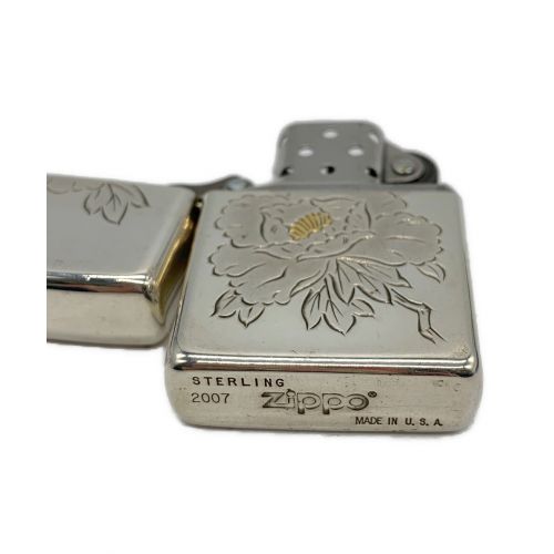 ZIPPO (ジッポ) ZIPPO STERLING 彫刻 2007｜トレファクONLINE