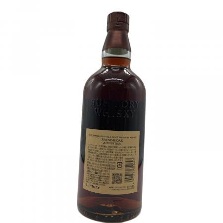 サントリー 山崎 ジャパニーズ SPANISH OAK 2020年 700ml｜トレファク
