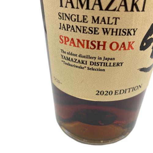 サントリー 山崎 ジャパニーズ SPANISH OAK 2020年 700ml