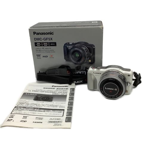 Panasonic (パナソニック) ミラーレス一眼カメラ LUMIX DMC-GF5X 1306
