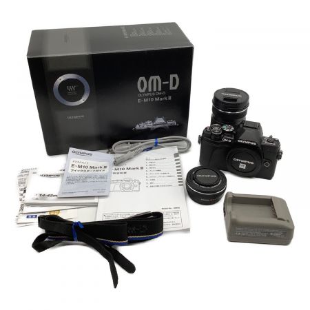 OLYMPUS (オリンパス) デジタル一眼レフカメラ E-M10MarkⅢ レンズキット 1720万画素(総画素) フォーサーズ 4/3型 LiveMOS BHYA88123