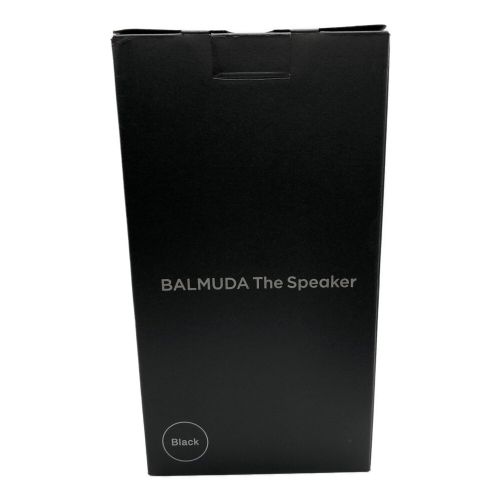 BALMUDA (バルミューダデザイン) Bluetooth対応スピーカー M01A-BK