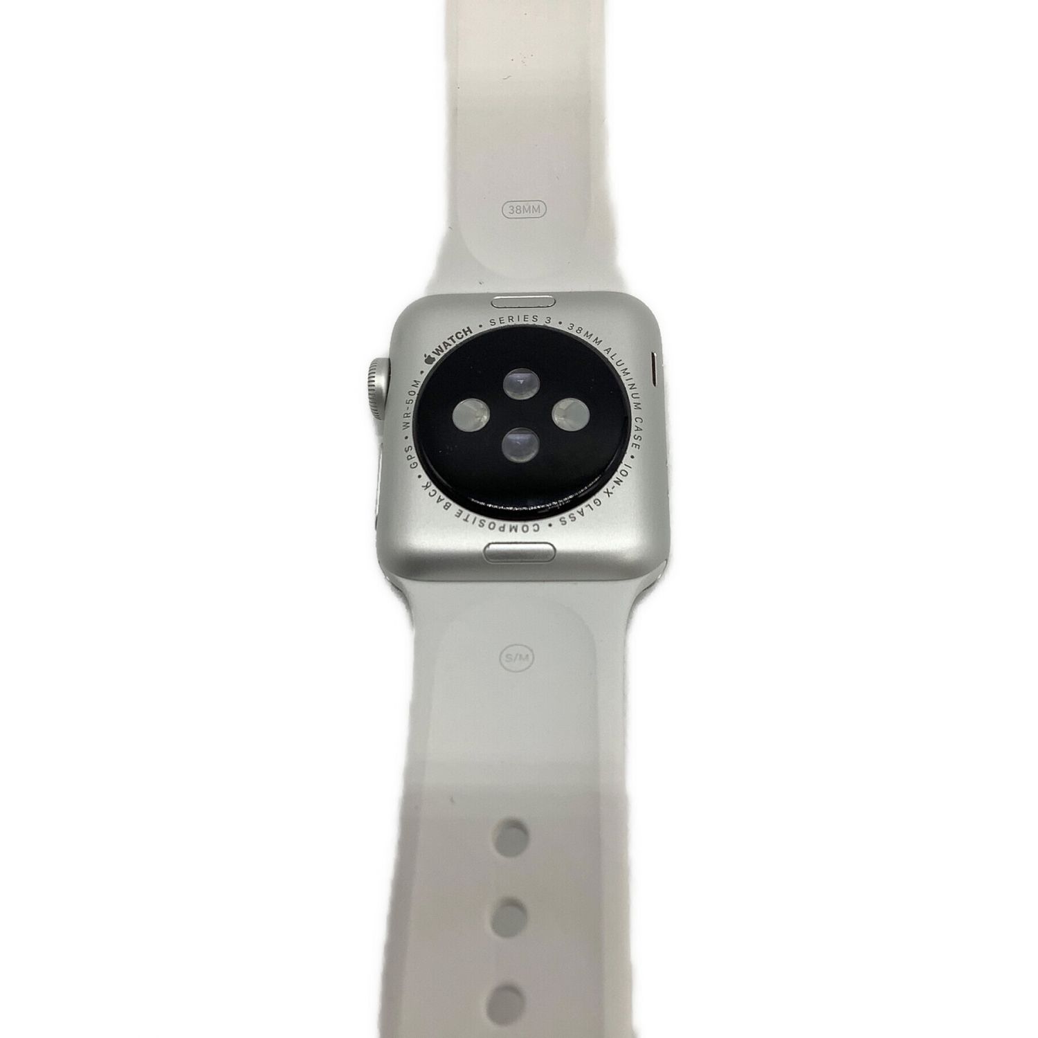 珍しい Apple Watch series3 38mm GPS シルバー ホワイト | www