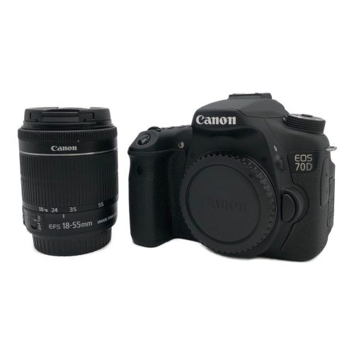 CANON (キャノン) デジタル一眼レフカメラ レンズキット EOS 70D -