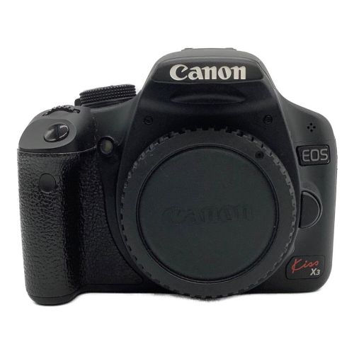 CANON (キャノン) デジタル一眼レフカメラ ダブルズームキット EOS KISS X3 1510万画素 -
