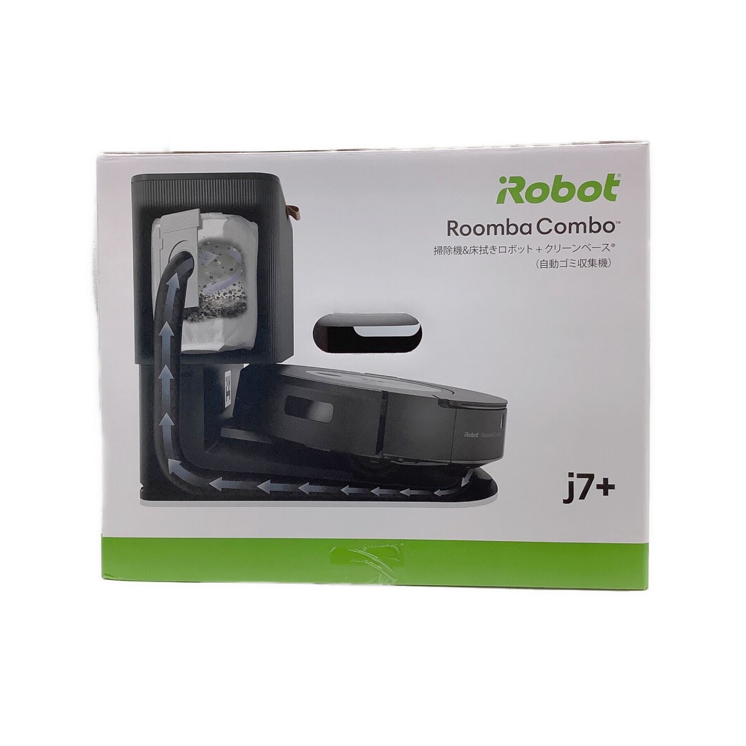 iRobot (アイロボット) ロボットクリーナー j7+ 程度S(未使用品) 純正