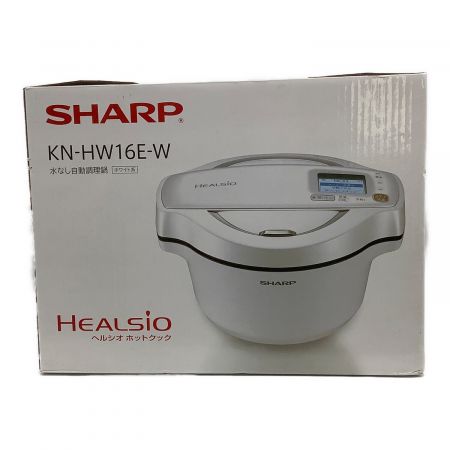 SHARP (シャープ) 水なし自動調理鍋 KN-HW16E-W