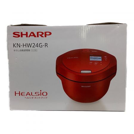 SHARP (シャープ) 水なし自動調理鍋 KN-HW24G-R