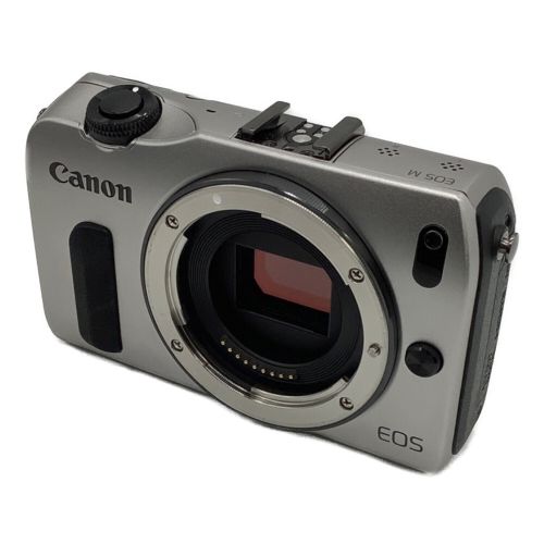 CANON (キャノン) ミラーレス一眼カメラ EOS M 1800万画素 APS-C 22.3 ...
