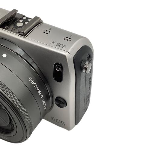 CANON ミラーレス一眼カメラ EOS M  EF-M22mm F2 STM　レンズキット