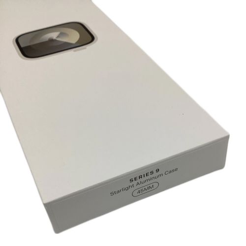 Apple (アップル) Apple Watch Series 9 MR973J/A GPSモデル ケースサイズ:45㎜ 〇 バッテリー:Sランク(100%) 程度:Sランク(新品同様) C5K749V7JR