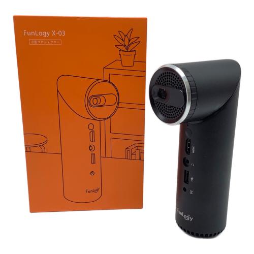 FunLogy (ファンロジー) 小型プロジェクター X-03 X000QM7S6B