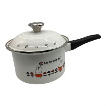 LE CREUSET (ルクルーゼ) EOSソースパン 16cm ホワイト miffy