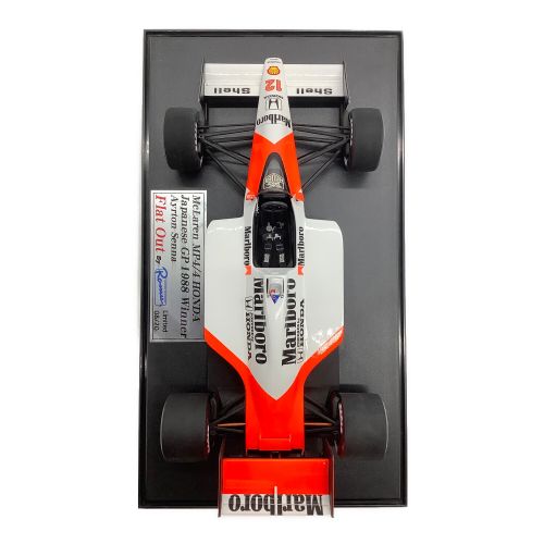 romu モデルカー @ 1/18 McLaren MP4/4 HONDA Japanese GP1988 Winner Ayrton Senna Limited 08/20