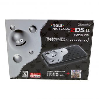 Nintendo (ニンテンドー) New 2DS LL ドラゴンクエスト はぐれメタルエディション キズ・画面ヤケ有 36 @ JAN-001 ■