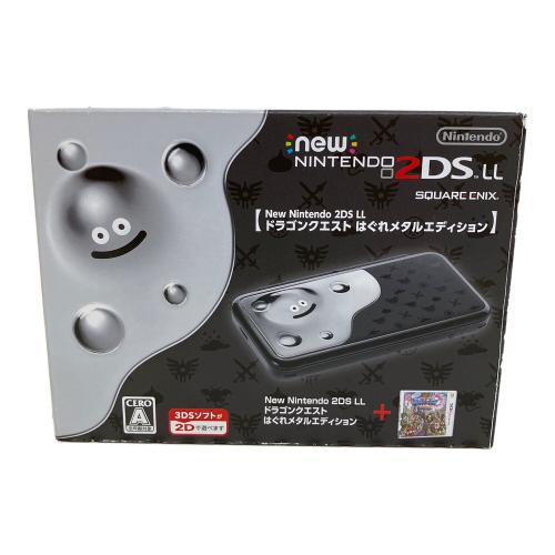 Nintendo (ニンテンドー) New 2DS LL ドラゴンクエスト はぐれメタルエディション キズ・画面ヤケ有 36 @ JAN-001 ■