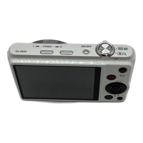 CASIO (カシオ) コンパクトデジタルカメラ EX-ZR20 1679万画素(総画素) 1/2.3型CMOS 1/4～1/2000 秒 12030350A