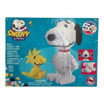 スヌーピー＆ウッドストック メガブロック 「PEANUTS ピーナッツ」 50周年記念