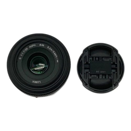 Panasonic (パナソニック) 単焦点レンズ LUMIX H-H020 20mm F1.7 マイクロフォーサーズシステム BR2DE006210