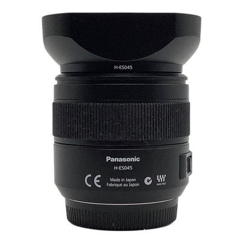 Panasonic (パナソニック) 単焦点レンズ H-ES045 45mm F2.8 マイクロフォーサーズシステム XT4HD001129