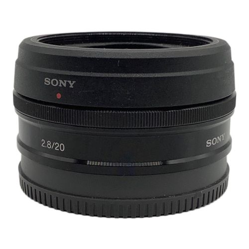 SONY (ソニー) 単焦点レンズ SEL20F28 20mm F2.8 αEマウント 0180084