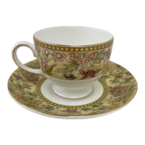 Wedgwood (ウェッジウッド) カップ&ソーサー ヨゴレ有 FLORAL TAPESTRY トリオ
