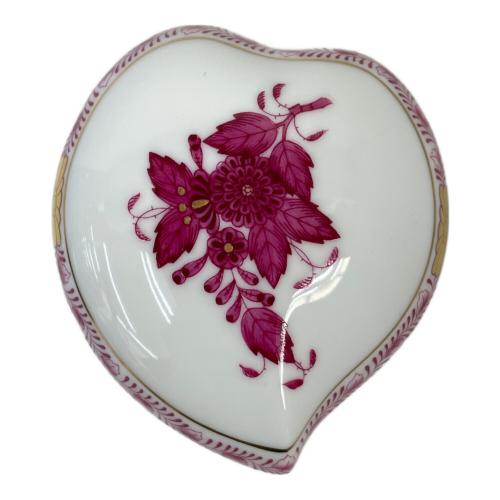 Herend (ヘレンド) ハート型ボンボン入れ 2999 アポニーピンク
