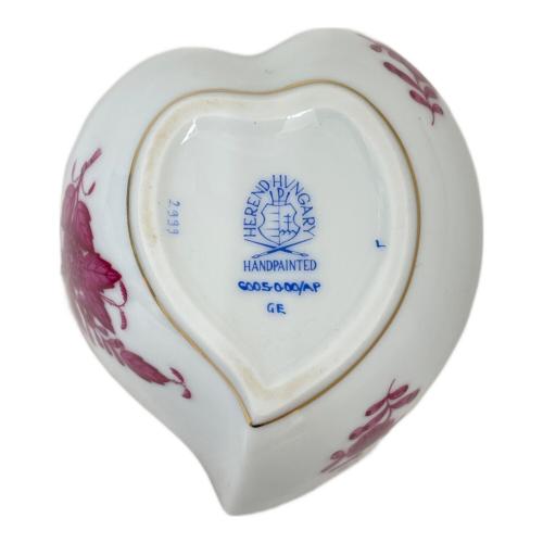 Herend (ヘレンド) ハート型ボンボン入れ 2999 アポニーピンク
