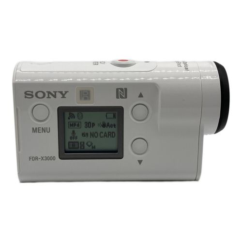 SONY (ソニー) アクションカム 857万画素 microSDカード FDR-X3000 3035014