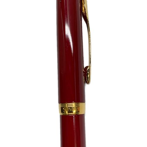 PARKER (パーカー) 3色ボールペン レッド ソネット