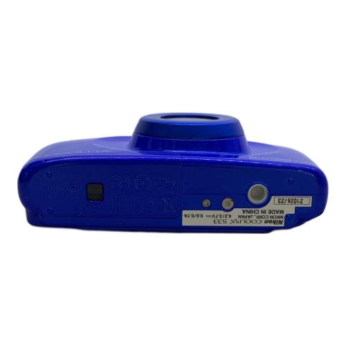 Nikon (ニコン) コンパクトデジタルカメラ COOLPIX S33 防水・防塵