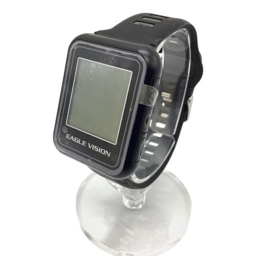 ASAHI GOLF (アサヒゴルフ) ゴルフGPSナビ ブラック ケーブル・箱付 Watch6 EV-236BK