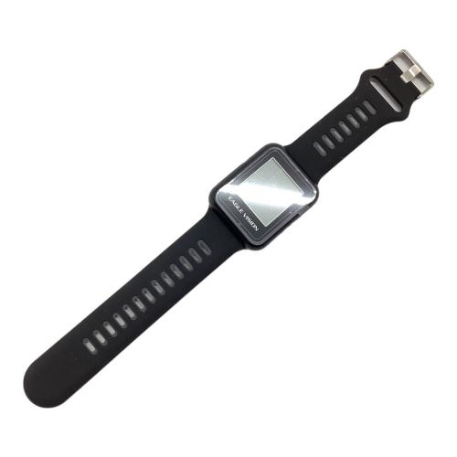 ASAHI GOLF (アサヒゴルフ) ゴルフGPSナビ ブラック ケーブル・箱付 Watch6 EV-236BK