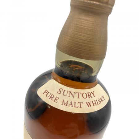 サントリー 山﨑 ジャパニーズウィスキー ピュアモルト 向獅子マーク