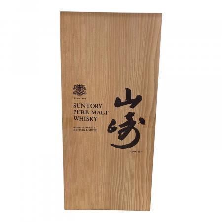 サントリー 山﨑 ジャパニーズウィスキー ピュアモルト 向獅子マーク