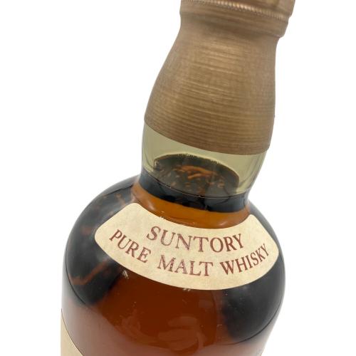 サントリー 山﨑 ジャパニーズウィスキー ピュアモルト 向獅子マーク  12年表記無し@ Π 760ml