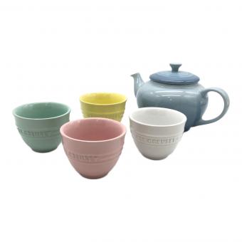 LE CREUSET (ルクルーゼ) ティーセット 910603-00 ポット1・カップ4セット
