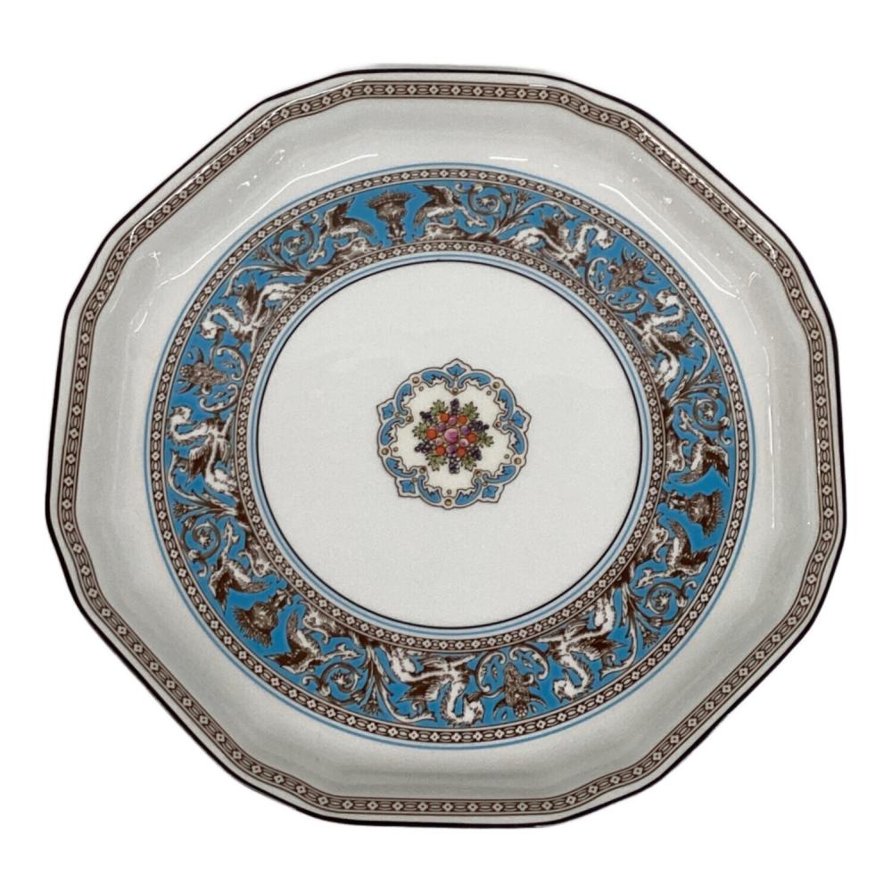 ウェッジウッド フロレンティーン　ターコイズオクタゴナルディッシュ3枚 Wedgwood (ウェッジウッド) オクタゴナルディッシュ フロレンティーン