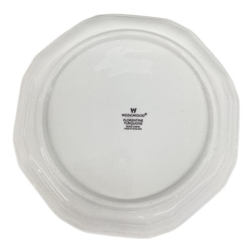 Wedgwood (ウェッジウッド) オクタゴナルディッシュ フロレンティーン・ターコイズ
