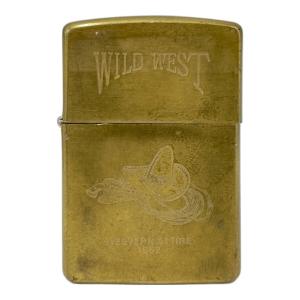 WILD WEST ZIPPO ゴールドカラー 1932-1992