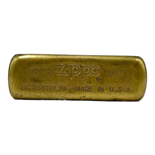 WILD WEST ZIPPO ゴールドカラー 1932-1992
