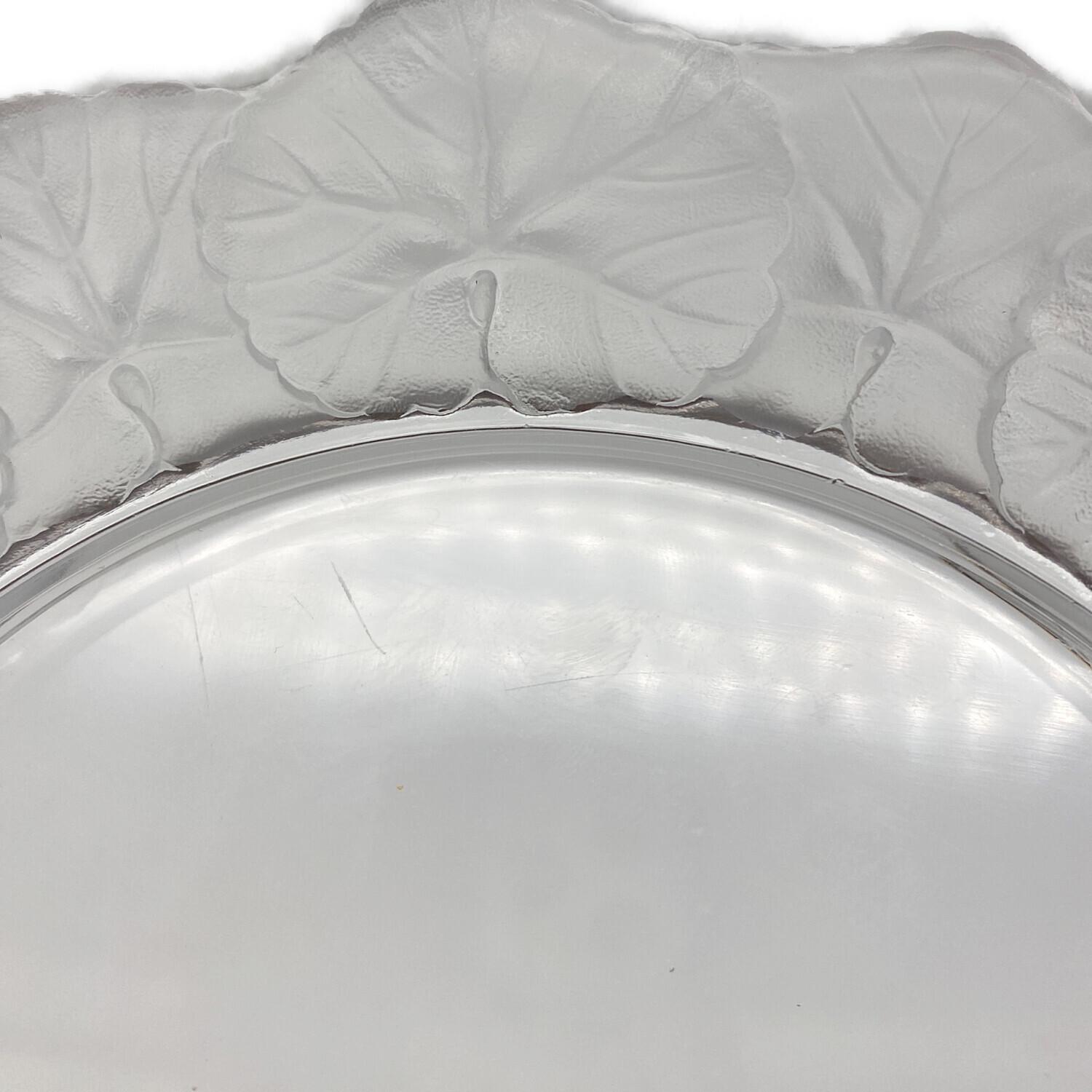 LALIQUE (ラリック) ガラス皿 キズ有 オンフルール｜トレファクONLINE
