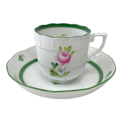Herend (ヘレンド) コーヒーカップ&ソーサー ウィーンの薔薇