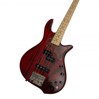 EDWARDS (エドワーズ) エレキベース @ E-BB M Satin Burner Red 動作確認済み ED1831586