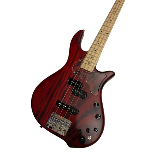 EDWARDS (エドワーズ) エレキベース @ E-BB M Satin Burner Red 動作確認済み ED1831586