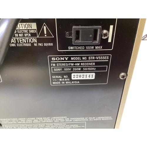 SONY (ソニー) FM-AMレコーダー STR-V555ES 2000年製