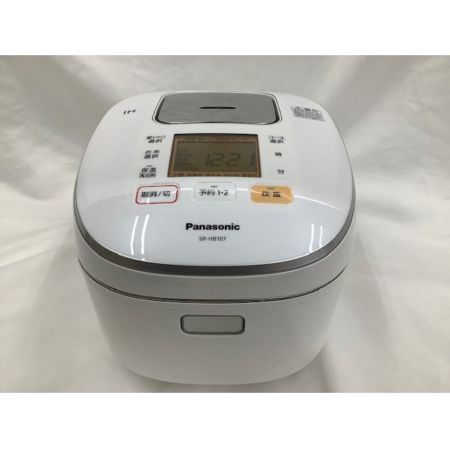Panasonic (パナソニック) IH炊飯ジャー SR-HB107 2018年製 5.5合(1.0L) ふっくらごはんを炊き上げるコンパクトモデル。