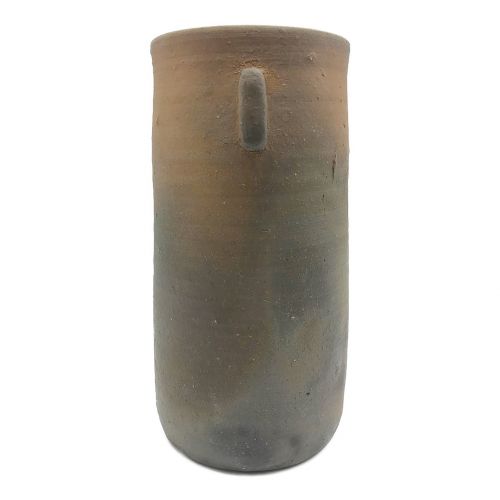 備前焼 花入れ 藤原 雄 作 藤原 雄作 備前 耳付花入｜トレファクONLINE