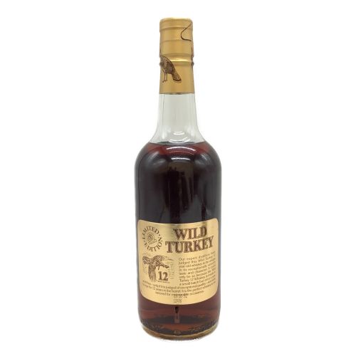 WILD TURKEY リミテッドエディション 750ml 12年 未開封