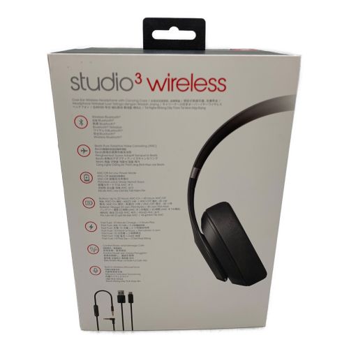 beats (ビーツ) ワイヤレスヘッドホン beats studio 3 wireless 充電